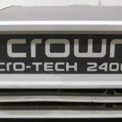 Crown MA2400 Macro-Tech 2400 Power Amplifier image 2