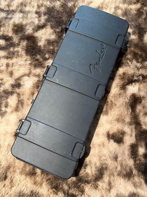 2000s Fender Strat / Tele Molded Flight Hard Case - Black image 1
