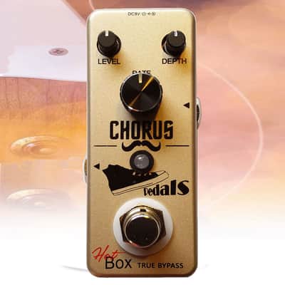 Hot Box Pedals Chorus Attitude Series True Bypass Micro Guitar Effect Pedal image 3