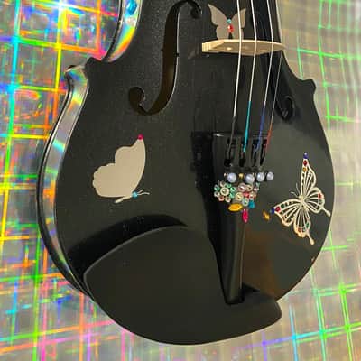 Rozanna's Metallic Butterfly Bling Black Violin Outfit - 1/2 image 3