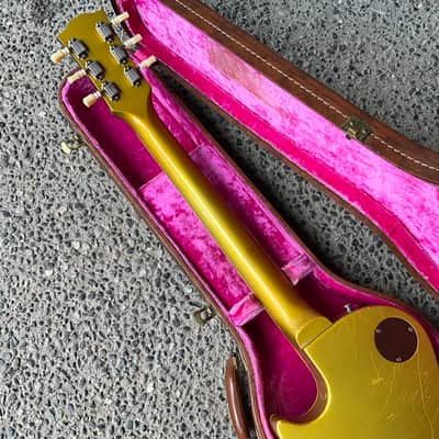 1952 Gibson Les Paul Standard - 1959-1960 Factory Appointments 5-latch Lifton Case Burst image 8