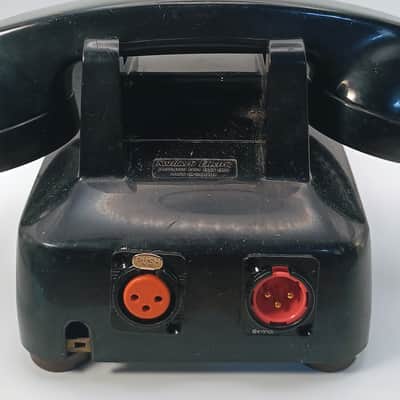 Custom Lo-Fi Telephone Microphone - Northern Electric G1 1960's Handset - Black w/ Model 500 Tremolo Effect Base image 8