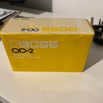 Boss OD-2 Turbo OverDrive (Black Label) 1985 - Yellow image 3