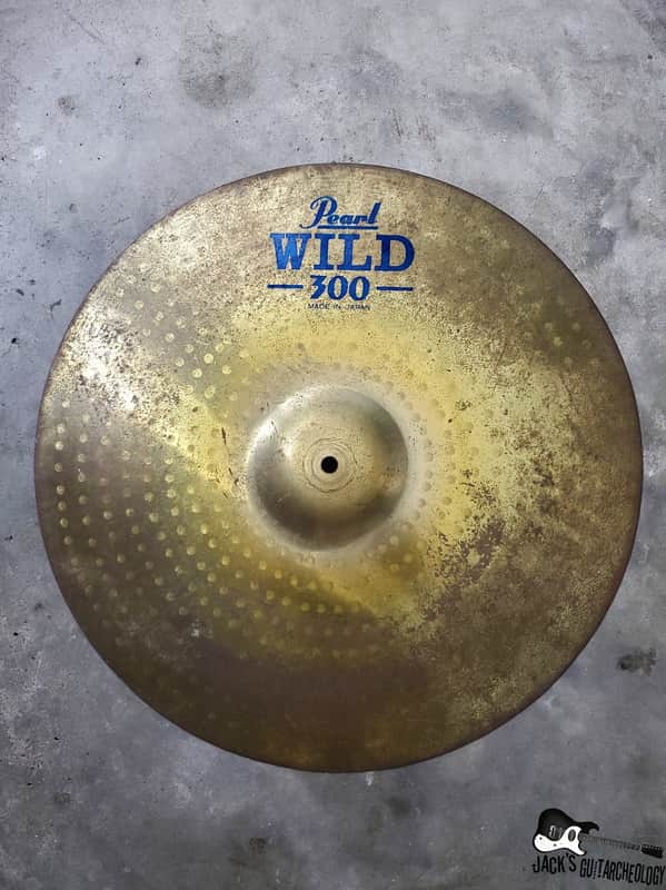 Pearl Wild 300 MIJ Ride Cymbal (1970s, Bronze) image 1