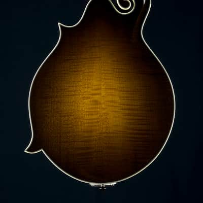 Bourgeois M5F Sunburst Full Aged Tone Adirondack Spruce and European Flamed Maple Mandolin NEW image 5