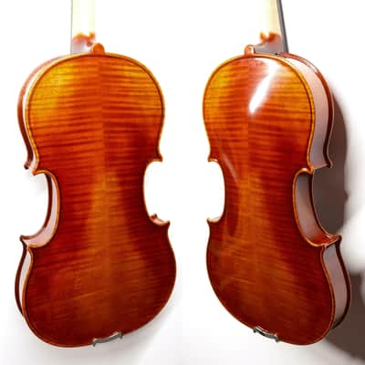 4/4 Handmade Professional Violin Outfit, European Maple & Spruce ,Rich Tone image 3