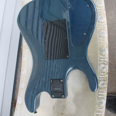 Kramer Nightswan Lightning Bolts 1980's Blue Body Vivian Campbell image 14