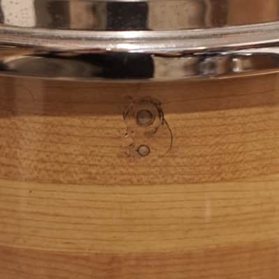 Ludwig 12/13/14/16/18" Drum Set - 1970s Jazzette Butcher Block image 7