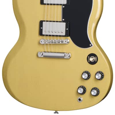 Gibson SG Standard '61 Stop Bar TV Yellow w/case image 2
