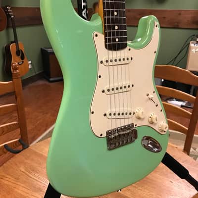 1986 Fender American Vintage '62 Stratocaster Surf Green AVRI image 3