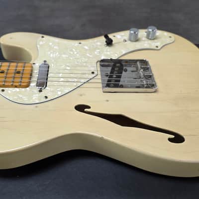 1969 Fender Telecaster Thinline Natural Ash Blonde 60s ARTIST OWNED STAGE PLAYED Road Worn Heavy Relic Aged American Vintage 1960's USA Tele Guitar image 17