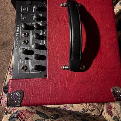 Phil Jones BG-450 Compact Plus 300-Watt 4x5" Bass Combo 2023 - Present - Red image 3