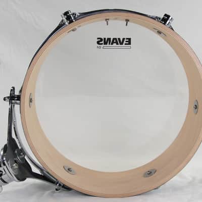 Click Custom 10ply Maple 4x12 Pancake Tom Tom Japanese Rainbow Abalone image 8