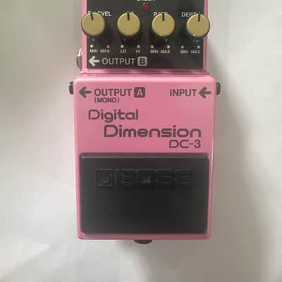 Boss DC-3 Digital Dimension (Blue Label) 1988 - 1989 - Pink