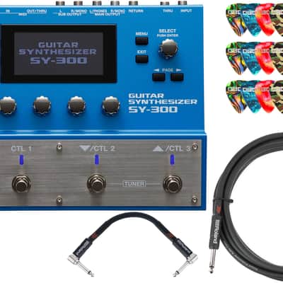 Boss SY-300 Guitar Synthesizer w/ Instrument Cable