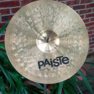 Paiste 20" Signature Dark Full Ride Cymbal Very Good Condition image 11