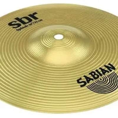 Sabian 10" SBr Splash Cymbal 2010 - Present - Natural image 2