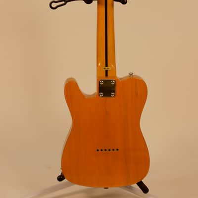Rare Samick Mini Telecaster 1980S Natural finish image 8