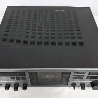 Carver 6250 Magnetic Field Power Amplifier Stereo Receiver - 125 Watts per Channel - 1988 Black image 8