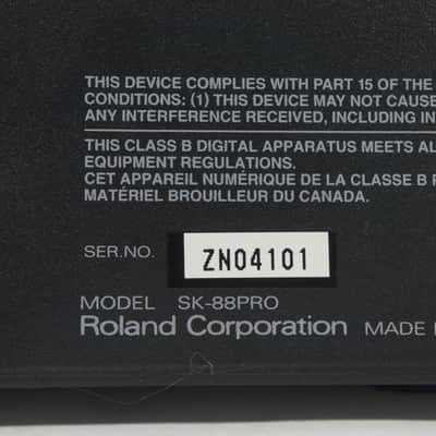 Roland SK-88 PRO Sound Canvas Sound Module Keyboard SC88 w/ 100-240V PSU image 13