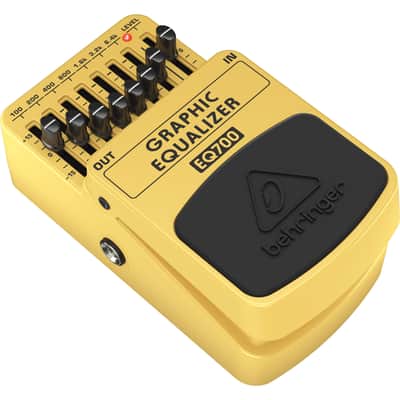 Behringer EQ700 7-Band Graphic Equalizer Pedal for Guitar image 2