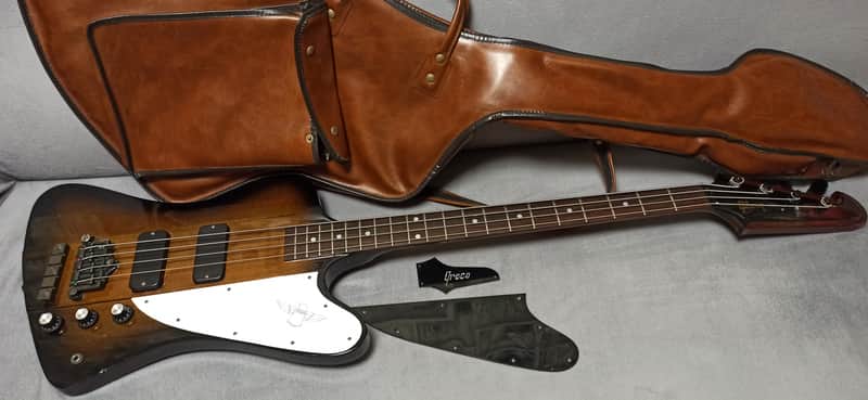 Greco Thunderbird IV 1988 Top model TB-750 with Mahogany body + Gibson Pickups! image 1