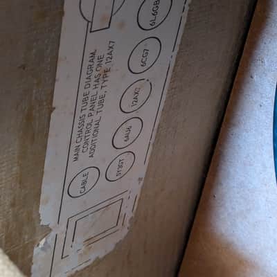 Vintage Airline Amp 9005 1960 image 5