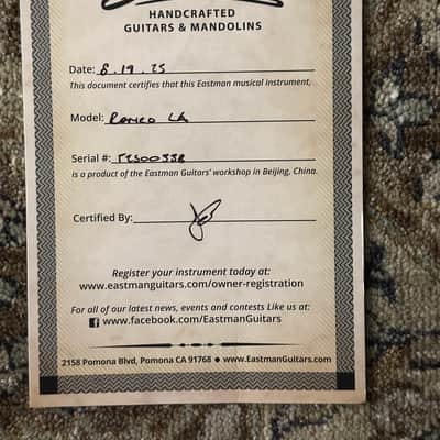 Eastman Romeo LA Semi-Hollow Celestine Blue w/ Hard Case & Free Pro Setup image 16