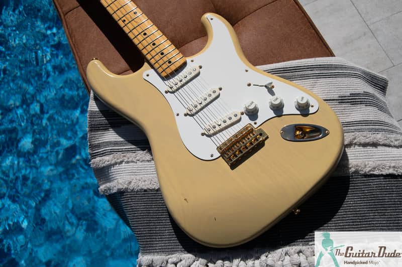 1994 Fender Japan Custom Shop - ST54-150AS 40th Anniversary '54 Stratocaster Reissue - 1 of 40 - Made in Japan (FujiGen) - Pro Set Up w Perfect Frets/Action/Intonation!MIJ image 1