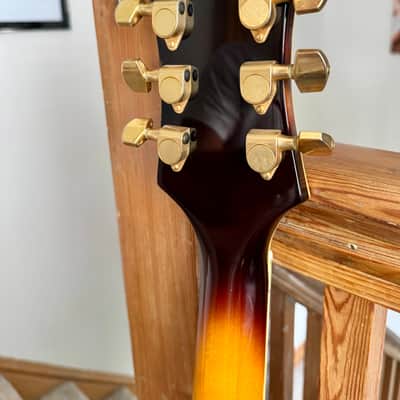 1989 Epiphone Emperor Sunburst Hollow body Guitar image 17