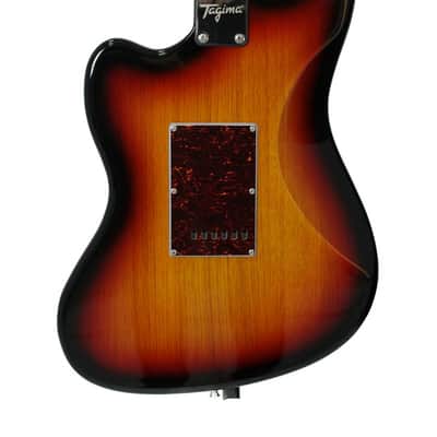Tagima TW61 Offset Electric Guitar w/P90s, Sunburst Finish - B-stock - Jazz Mstr image 3