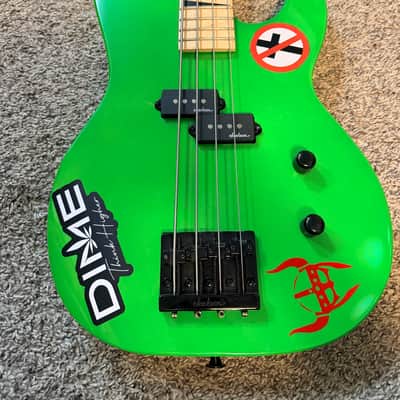 Jackson JS Series JS1X Dinky Minion with Amaranth Fretboard 2018 - 2021 - Neon Green image 1