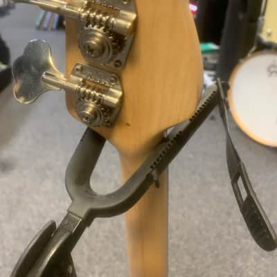 G&L ASAT Bass Left Handed Black Swirl Rare image 14