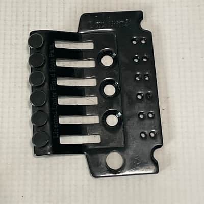 2000's Japan Jackson Licensed JT-580LP Floyd Rose Tremolo Bridge Black Base Plate image 1