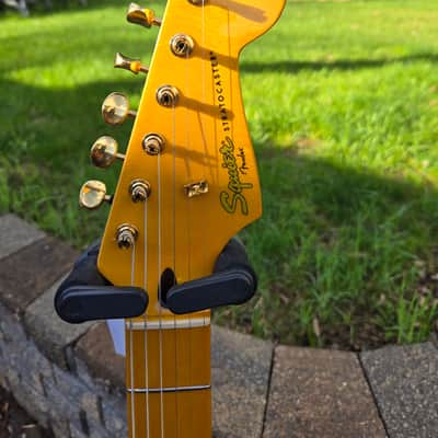 Squier 60th Anniversary Classic Vibe Stratocaster 2014 - Aztec Gold image 3