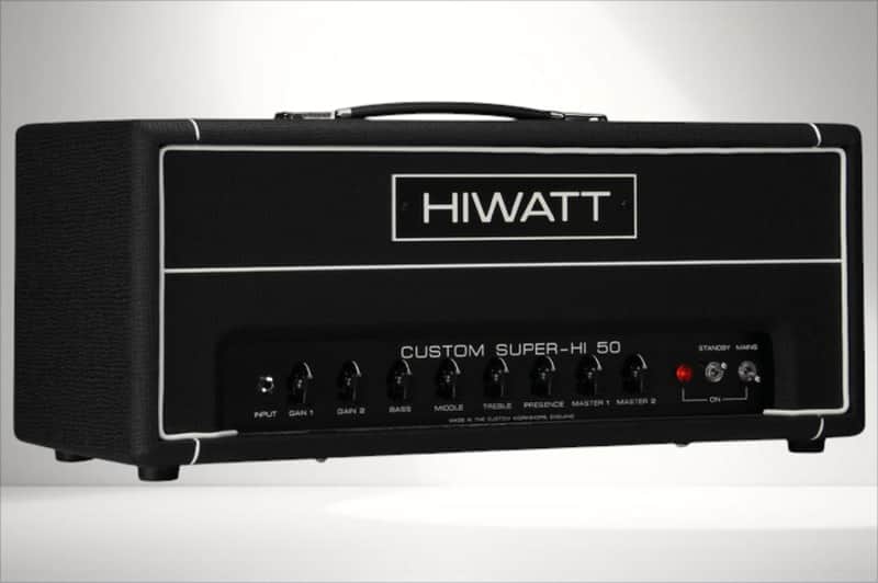 Hiwatt Super-Hi 50W Tube Guitar Amp Head Custom Super-Hi 50 image 1
