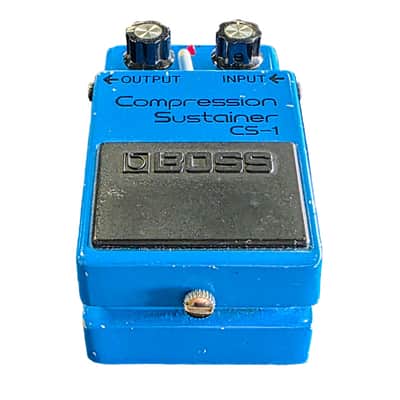 BOSS CS-1 COMPRESSOR SUSTAINER - BLACK LABEL - MADE IN JAPAN image 2