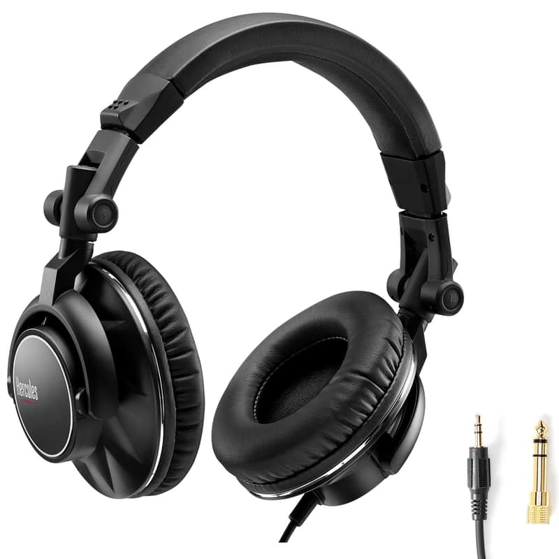 Hercules High Performance DJ Headphones, AMS-HDP-DJ-60 image 1