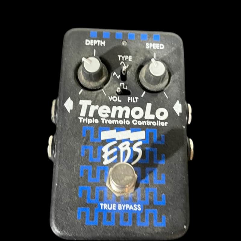 EBS TremoLo Guitar Effects Pedal 2010s - Black  X13090 image 1