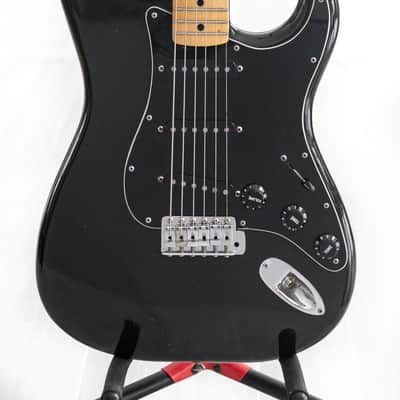 1978 Fender Stratocaster Maple Fretboard in Black image 2