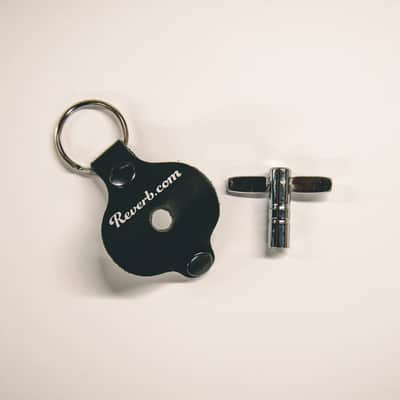Reverb Drum Key Leather Keychain image 4