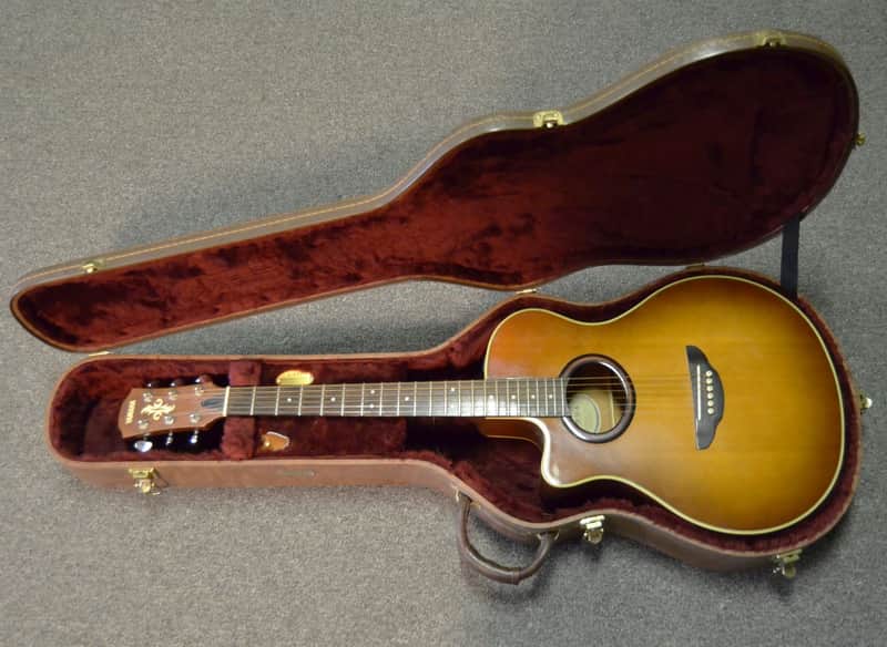 Yamaha APX-5LA Left Handed Acoustic/Electric Guitar w/ OHSC - | Reverb