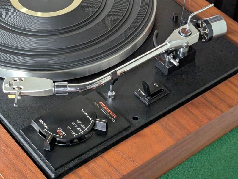 Pioneer Turntable PL-A35, Automatic, Serviced, Restored & Tested, with Shure R27E Cartridge, New Belt, Demo Video