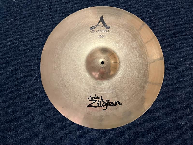 Zildjian A Custom 20" Ride Cymbal Used image 1