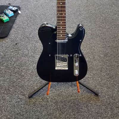 Austin Telecaster Style Electric Guitar Black image 1