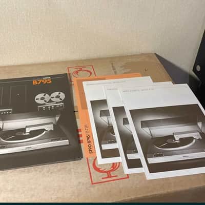 ReVox B795 👉MINT Warranty Rare Vintage Tangential Turntable Vinyl Record Player image 4
