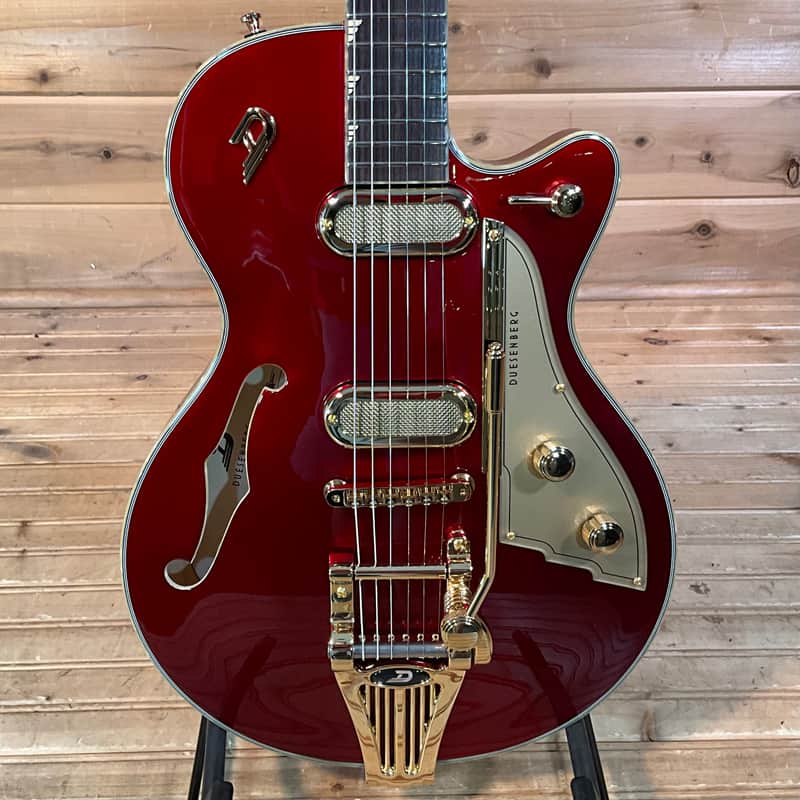 Duesenberg Starplayer TV Phonic Electric Guitar - Balboa Pearl Red image 1
