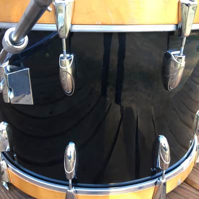 Yamaha YD 9000 24x14" Kick Drum 1979 Black image 7