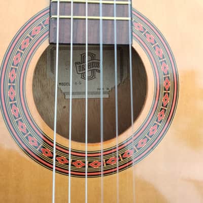 Orpheus model 05 MIK 3/4 classical guitar 1960's - 1970s - Natural image 14