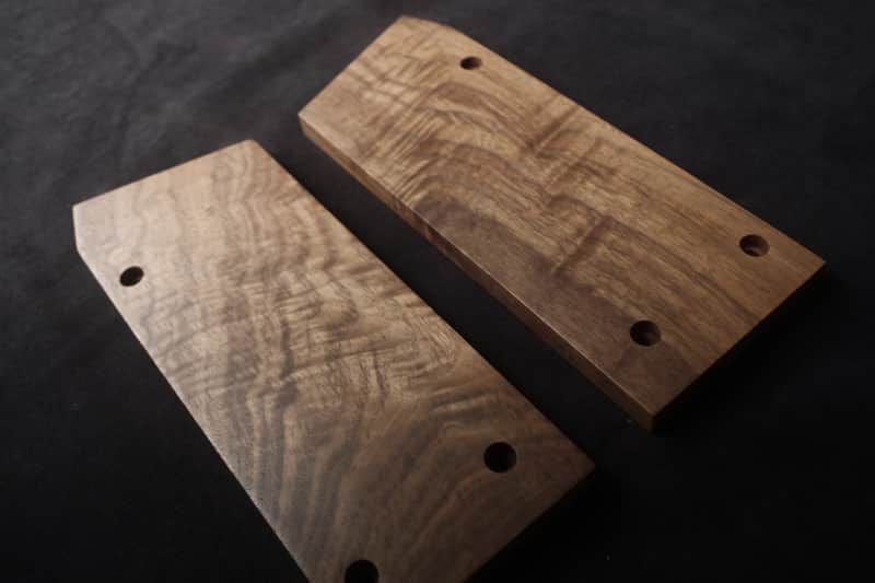 Korg MiniKorg 700 Walnut Side Panels – Handcrafted Wooden Cheeks for Analog Synthesizer image 1